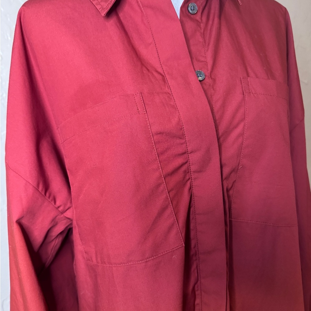 Banana Republic ⚡️NWT⚡️Puff Sleeve Mini Shirtdress - Picture 4 of 4